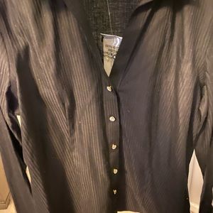 New with tags Jones New York black blouse